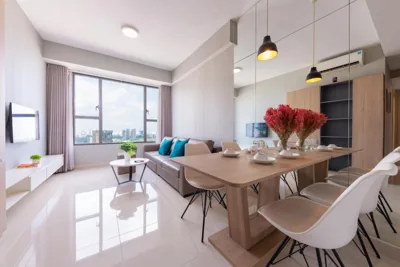 Zweizimmer-Apartment — YO's Homes Rivergate Apartment Infinity Pool Near District 1